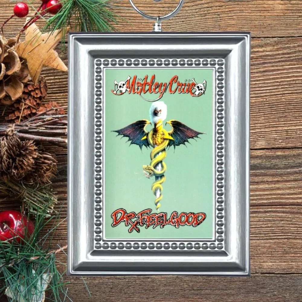 Motley‎ Crue Dr. Feelgood Christmas Tree Ornament